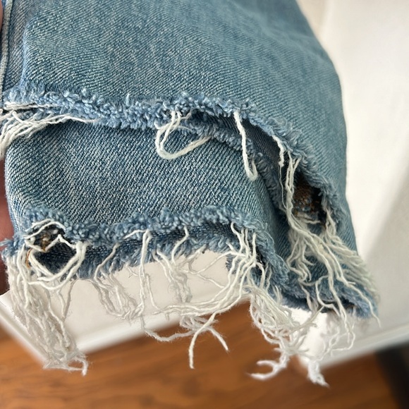 Madewell The Perfect Vintage Jeans Light Wash 27 Distressed Stretch - Picture 7 of 11